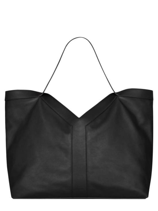  생로랑 Y 토트 그레인드 레더 820672 AAEIF1000 Black - SAINT LAURENT