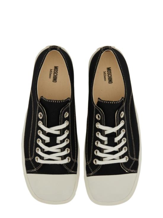  모스키노 스니커즈 MB15053G0M GR000A Black - MOSCHINO