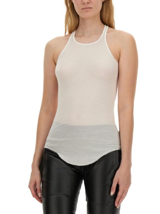  릭 오웬스 민소매 티셔츠 RP02D3101 RC11 White - RICK OWENS