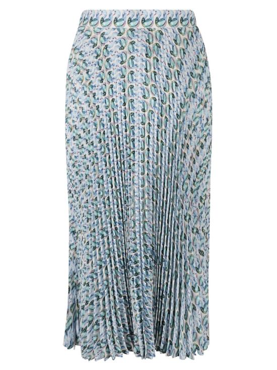  토리버치 롱 스커트 169354 417 Blue - TORY BURCH