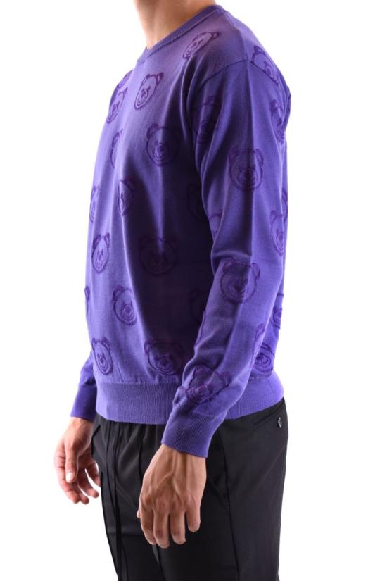  모스키노 스웨터 V0919 52001278 Purple - MOSCHINO