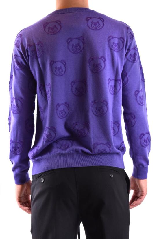  모스키노 스웨터 V0919 52001278 Purple - MOSCHINO