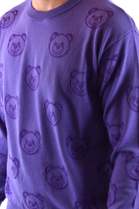  모스키노 스웨터 V0919 52001278 Purple - MOSCHINO