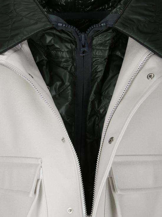 25FW 사카이 코트 2508067 Grey - SACAI