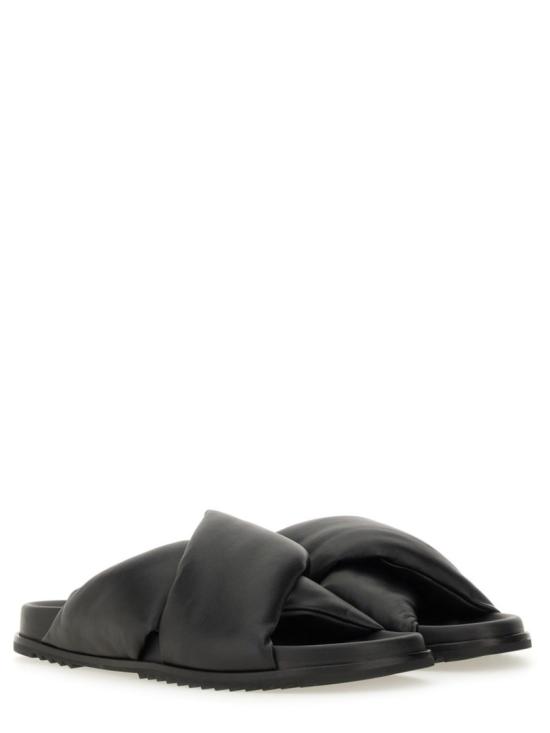  릭 오웬스 뮬/슬리퍼 RU01E5800 LLP09 Black - RICK OWENS