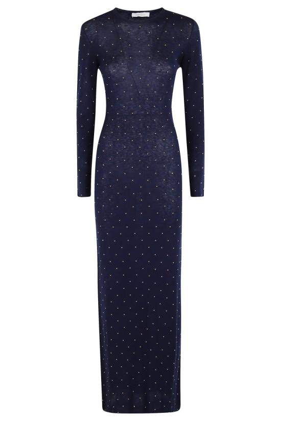 25FW 파코라반 롱 원피스 25AMRO156ML0322 097 Blue