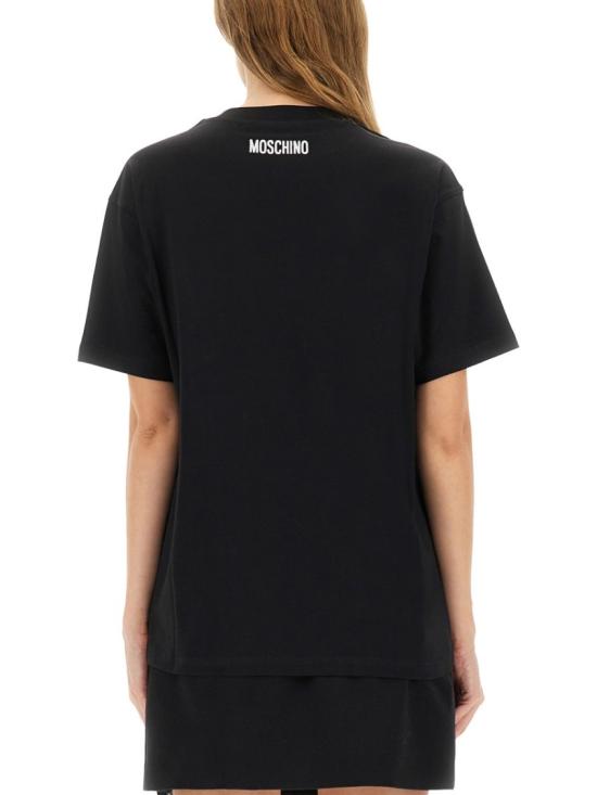 25FW 모스키노 탑 07125441 1555 Black - MOSCHINO