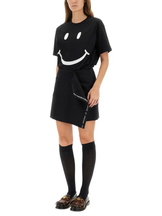 25FW 모스키노 탑 07125441 1555 Black - MOSCHINO