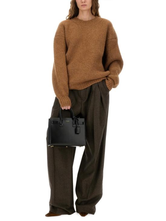  생로랑 스웨터 824228 Y77BH2573 Brown - SAINT LAURENT