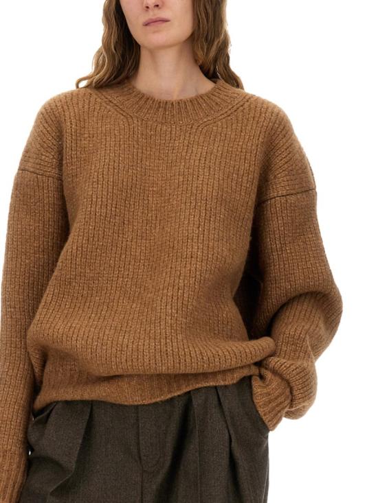  생로랑 스웨터 824228 Y77BH2573 Brown - SAINT LAURENT