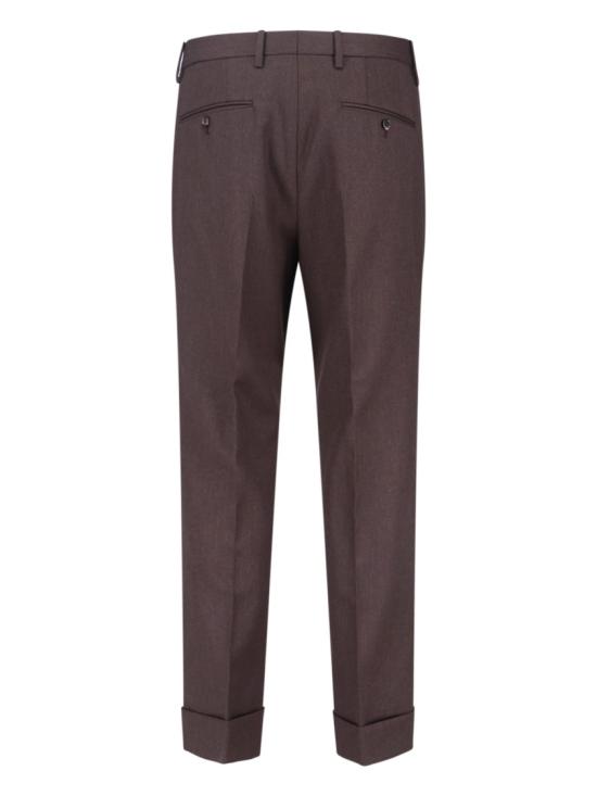 25FW 버버리 울 테일러드 팬츠  8115552C3496 Brown - BURBERRY