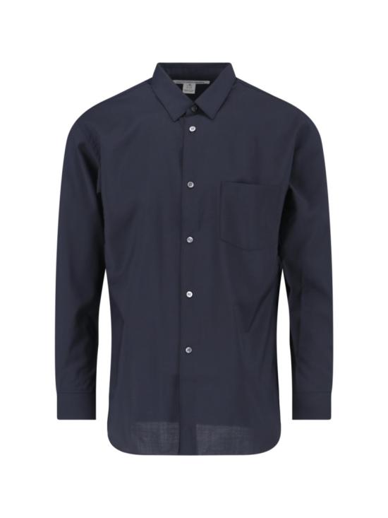 25FW 꼼데가르송 긴팔 셔츠 FZ B302 PER2 Blue