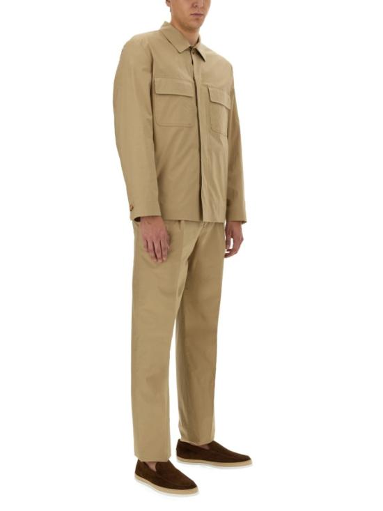  라르디니 긴팔 셔츠 EQANSEL EQSK62427200 Neutrals - LARDINI
