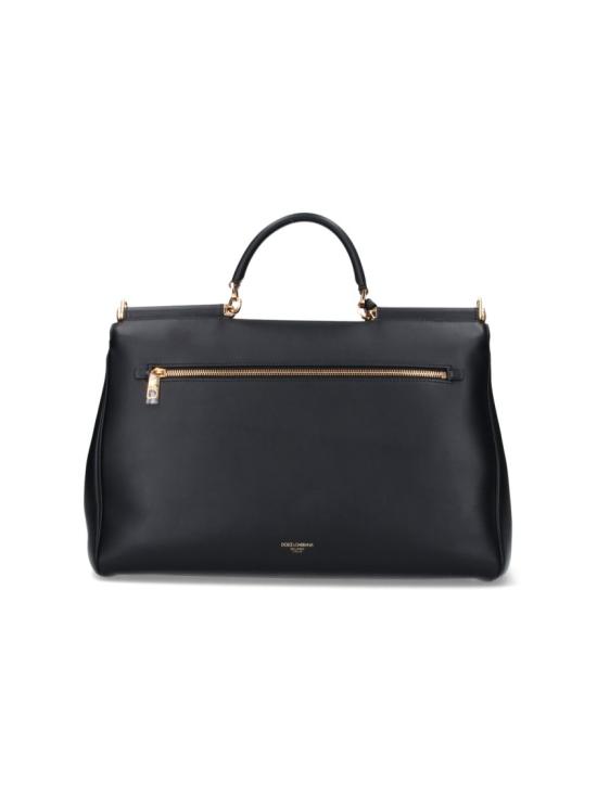 25FW 돌체앤가바나 토트백 BB7814 B732180999 Black - DOLCE & GABBANA
