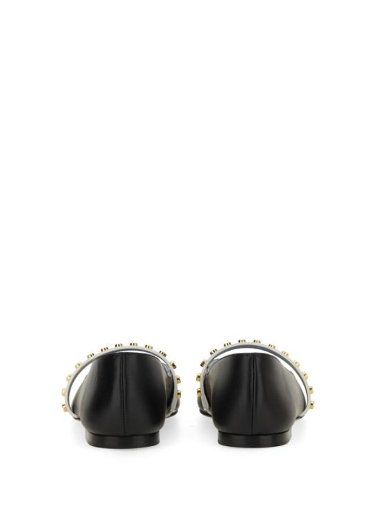25FW 알렉산더 맥퀸 플랫 슈즈 838131 WIAEW1386 Black - ALEXANDER MCQUEEN