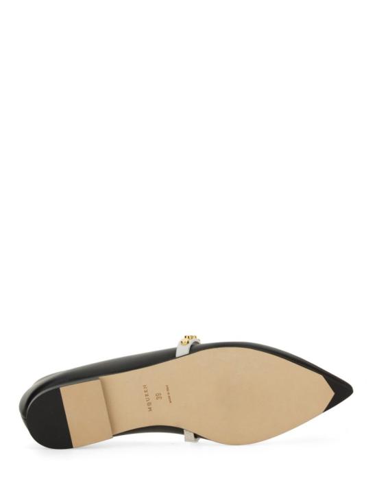 25FW 알렉산더 맥퀸 플랫 슈즈 838131 WIAEW1386 Black - ALEXANDER MCQUEEN