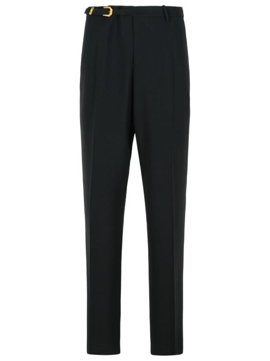 25FW 베르사체 스트레이트 팬츠 1020222 1A14993 1B000 Black