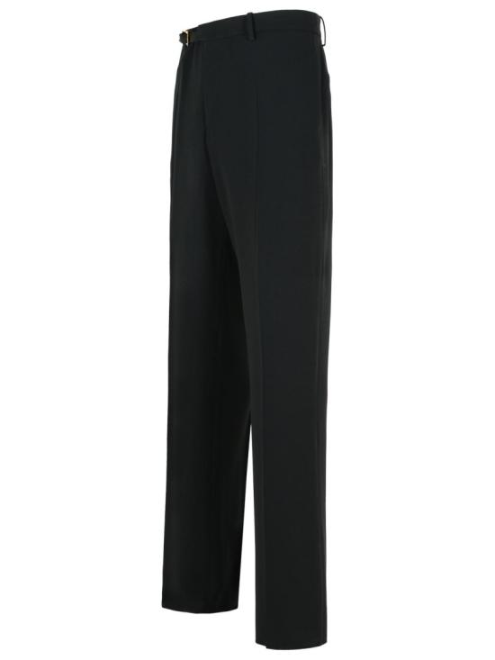 25FW 베르사체 스트레이트 팬츠 1020222 1A14993 1B000 Black - VERSACE
