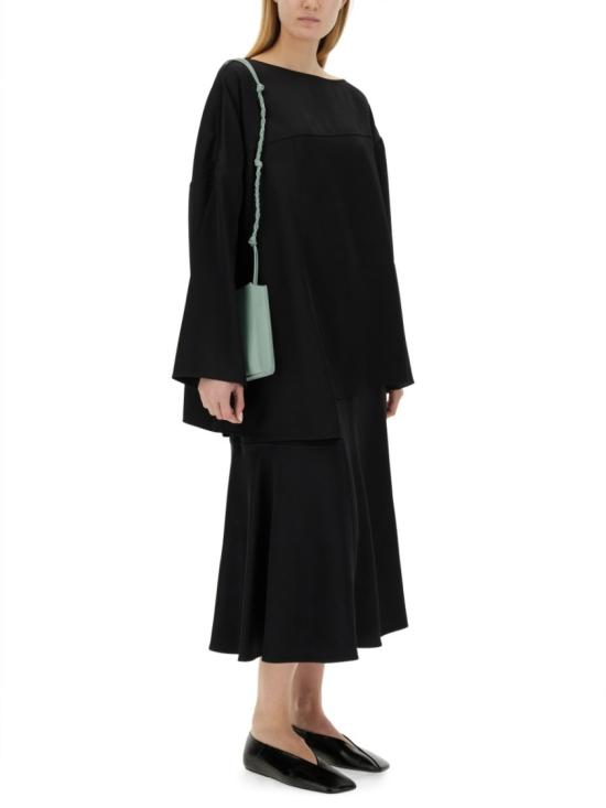  질샌더 긴팔 티셔츠 J01NC0135 J65112001 Black - JIL SANDER
