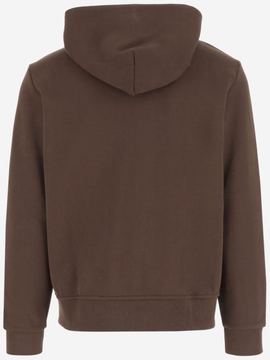 25FW 폴로 랄프로렌 더블 니트 후드 집업 710881517096 Brown - POLO RALPH LAUREN