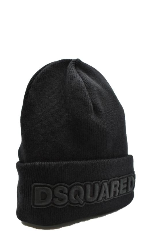  디스퀘어드2 비니 KNM0001 15040001M084 Black - DSQUARED2