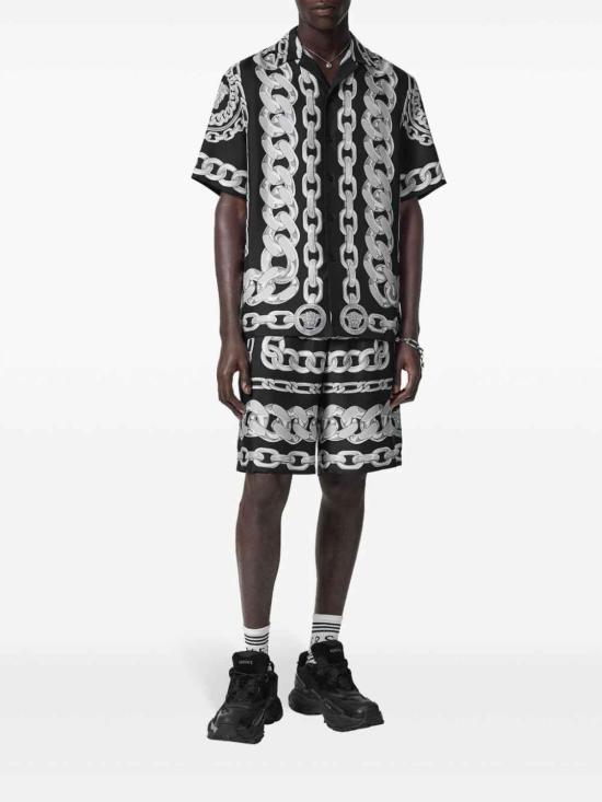 26SS 베르사체 숏팬츠 10024761A133975B950 Silver - VERSACE