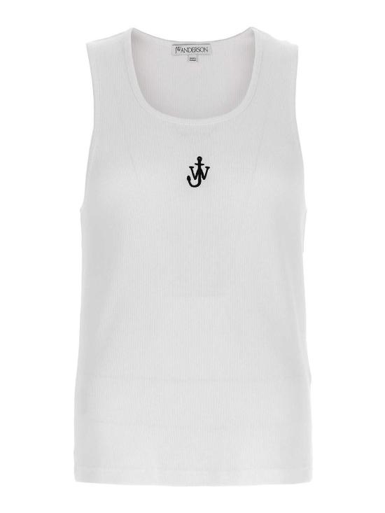  JW앤더슨 민소매 티셔츠 JO0246PG1512001 White