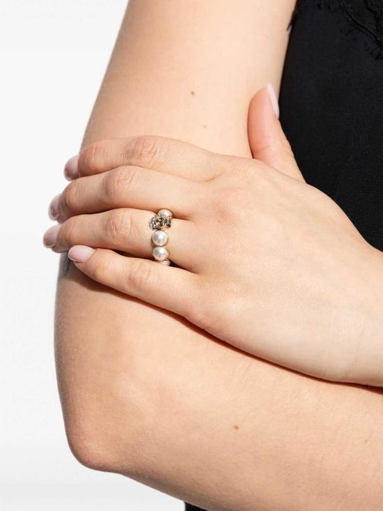  알렉산더 맥퀸 반지 836481J16PP1953 Gold - ALEXANDER MCQUEEN