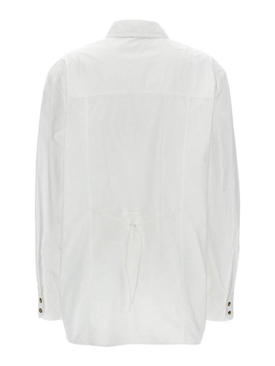  가니 셔츠 W0087151 White - GANNI