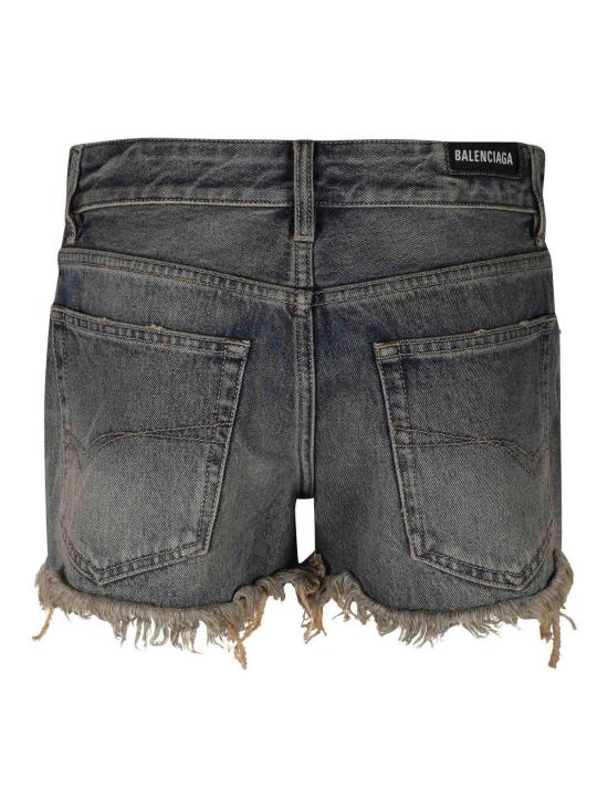 25SS 발렌시아가 숏팬츠 793948TJW952204 Blue - BALENCIAGA