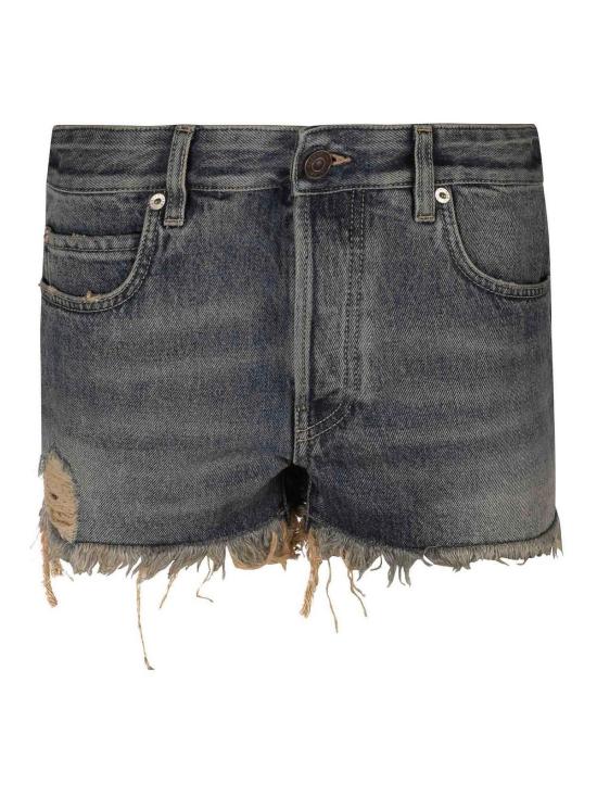 25SS 발렌시아가 숏팬츠 793948TJW952204 Blue