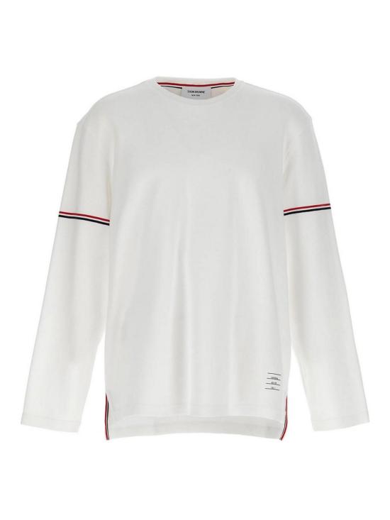  톰브라운 반팔 티셔츠 MJS281AJ0199100 White