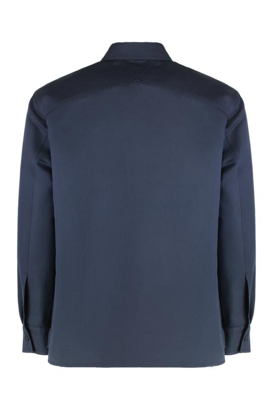 25FW 보테가베네타 긴팔 셔츠 703578V5PT0 4140 BLUE - BOTTEGA VENETA