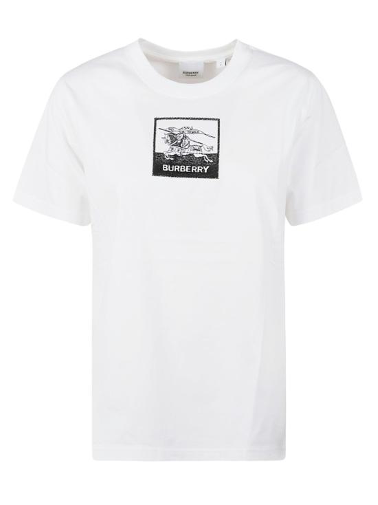  버버리 반팔 티셔츠 8071668 White