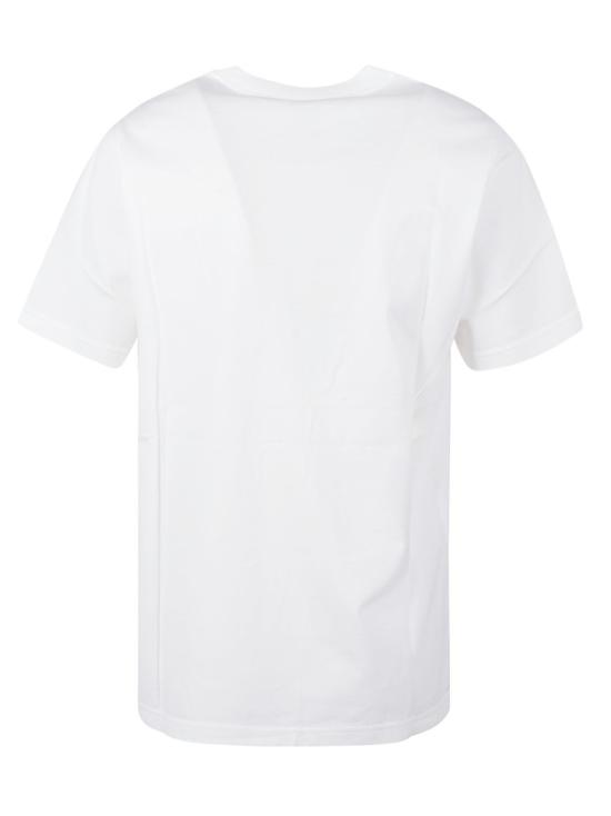  버버리 반팔 티셔츠 8071668 White - BURBERRY