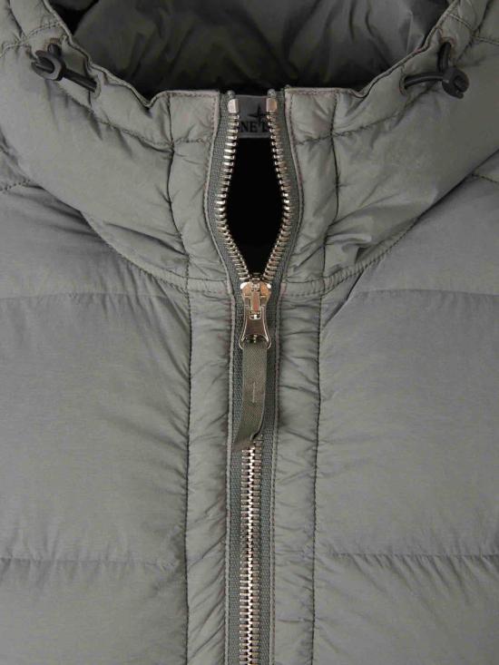 25FW 스톤 아일랜드 심리스 터널 나일론 다운 TC 후드 다운 자켓  K2S154100040S0028V006B CEMENT DOM - STONE ISLAND