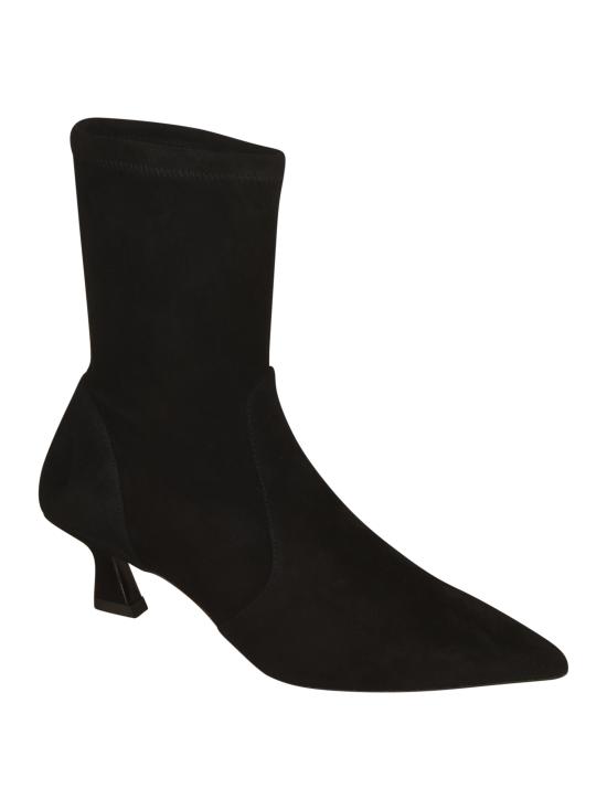25FW 스튜어트 와이츠먼 부츠 VINNIE BOOTIE 50 BLACK Black - STUART WEITZMAN