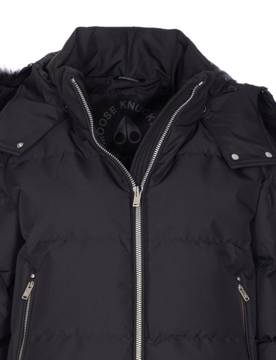 25FW 무스너클 클라우드 봄버 재킷 M35LB017S 305 Black - MOOSE KNUCKLES