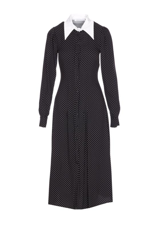 25FW 마 데 마가리타스 미디 원피스 MMABW01294 NE102 Black - MAR DE MARGARITAS