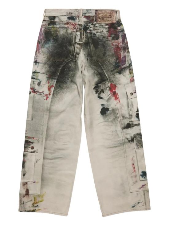 25FW 아크네 스튜디오 데님 팬츠 CK0133 AOL White multi - ACNE STUDIOS