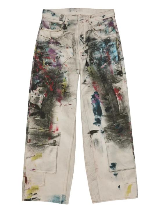 25FW 아크네 스튜디오 데님 팬츠 CK0133 AOL White multi