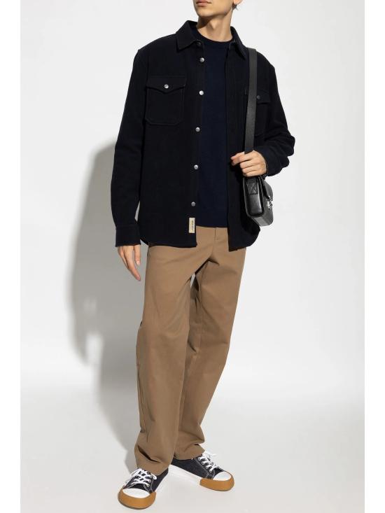 25FW 울리치 스웨터 CFWOKN0278MRUF0469 3989 Blue - WOOLRICH