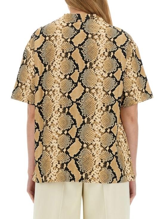  질샌더 반팔 티셔츠 J03GC0119 J20178242 Brown - JIL SANDER