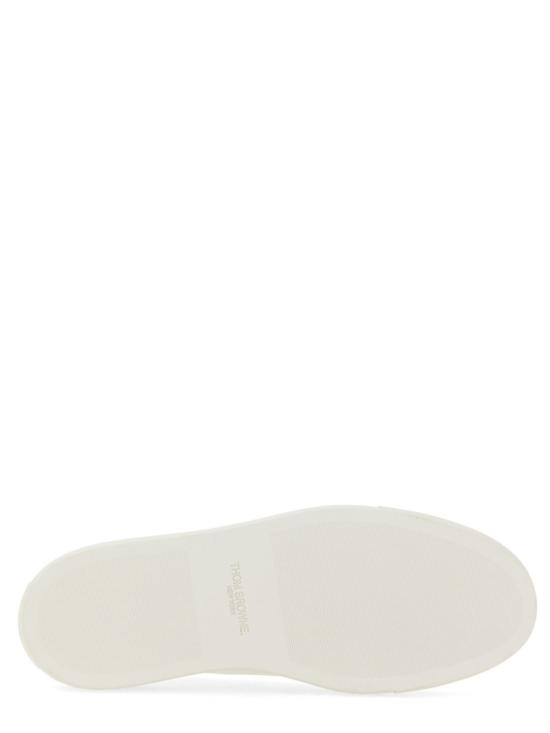  톰브라운 RWB 라이닝 카프레더 스니커즈 MFD219A 05584100 White - THOM BROWNE