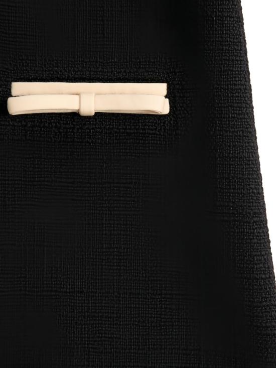 25FW 발렌티노 가라바니 미디 원피스 7B0VAH50 90YES9 Nero almond - VALENTINO GARAVANI