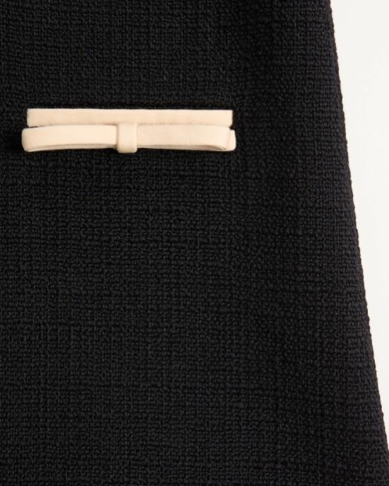 25FW 발렌티노 가라바니 미디 원피스 7B0VAH50 90YES9 Nero almond - VALENTINO GARAVANI