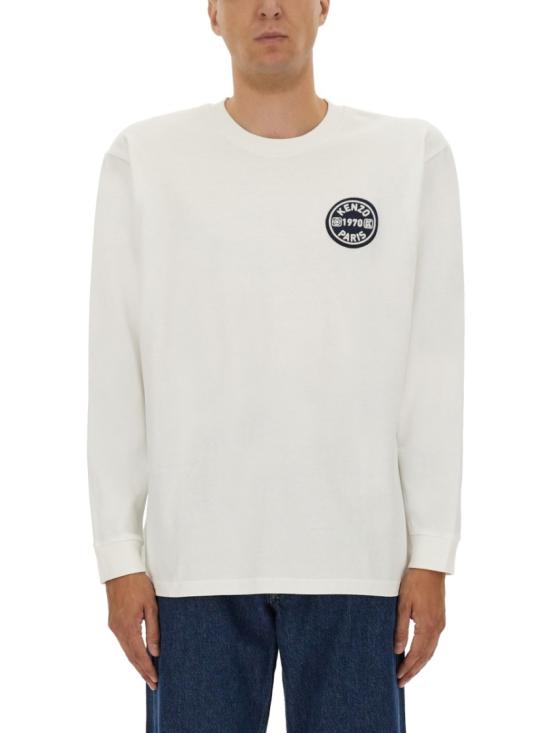 25FW 겐조 반팔 티셔츠 FF65TL3504SI 02 White
