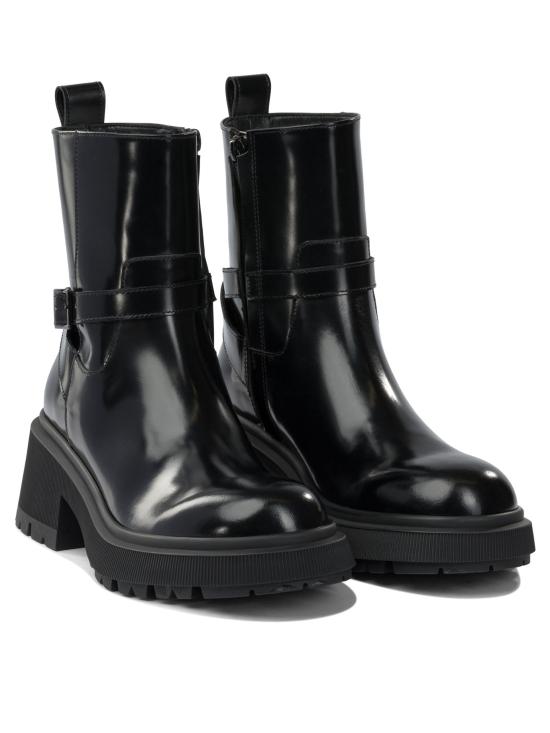 25FW 지미추 코니 앵클 부츠 CONNYFLATHKBBLACK - JIMMY CHOO