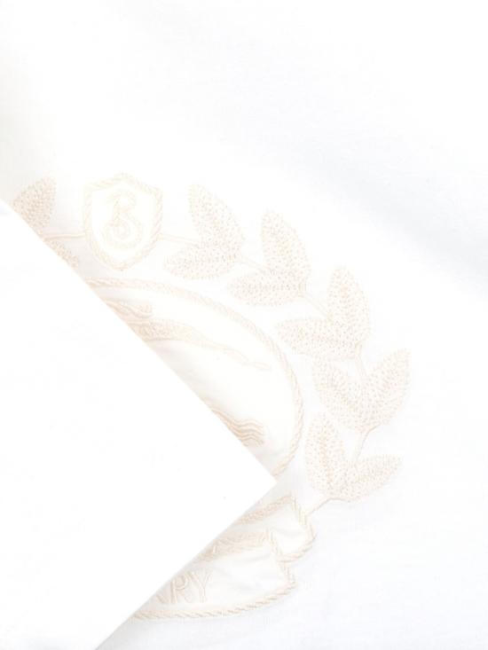  버버리 프로섬 자수 로고 코튼 티셔츠 8095105B8764 White - BURBERRY