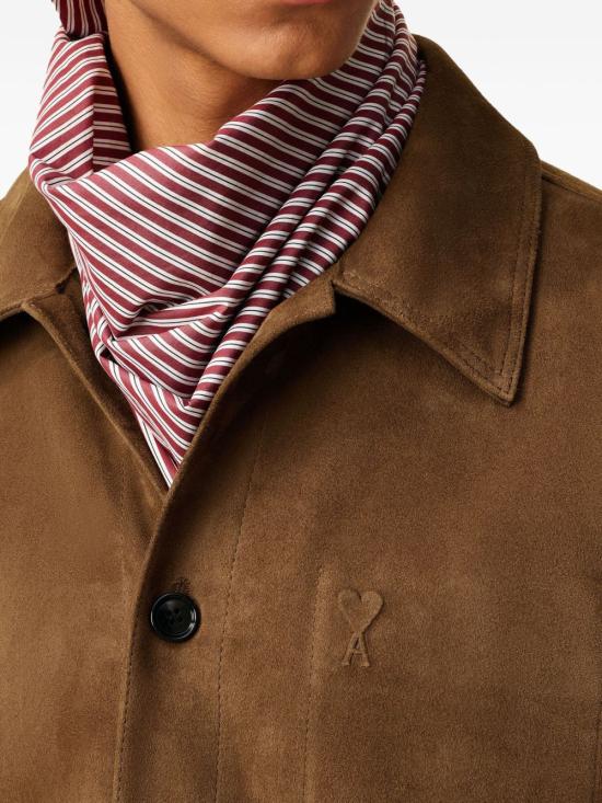 25FW 아미 수트 자켓 H25HJK243 LH0059216H25 Brown - AMI